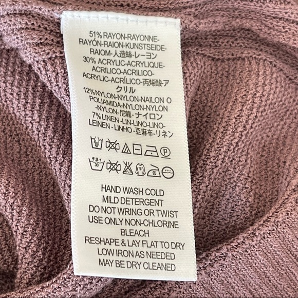 Free People Women’s Crisscross Boho Tunic Dress Sweater Size S - Picture 12 of 12